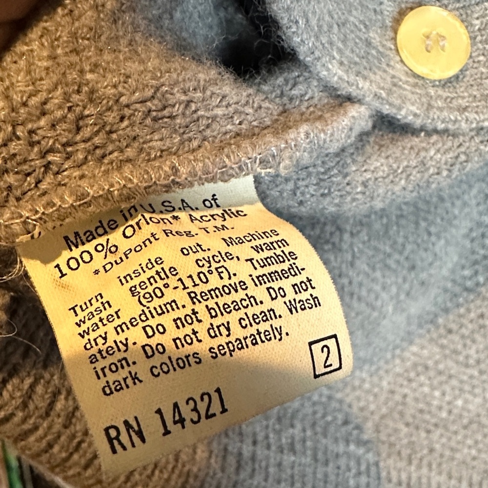 Christian Dior Gray Men Cardigan Sweater size M - Picture 6 of 7